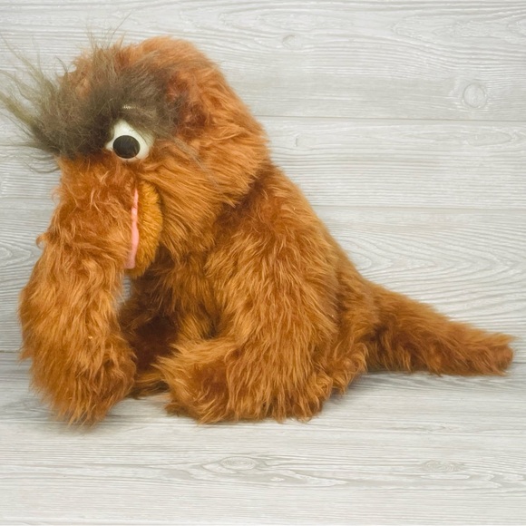 Knickerbocker Sesame Street Snuffleupagus Snuffy 1970s Plush Stuffed Animal 12” - Picture 2 of 10
